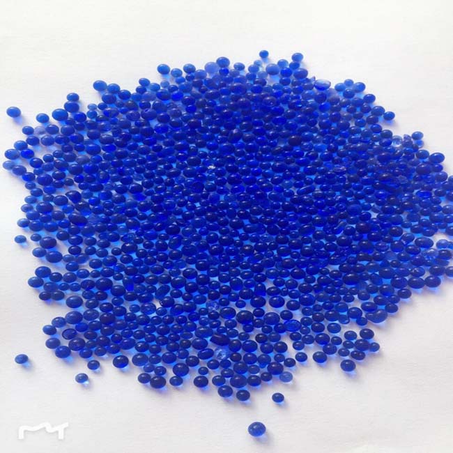 Blue Donec indicare Silica Gel Beads Desiccant