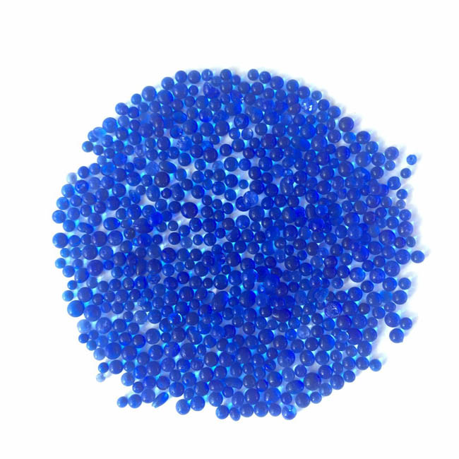 Blue Donec indicare Silica Gel Beads Desiccant