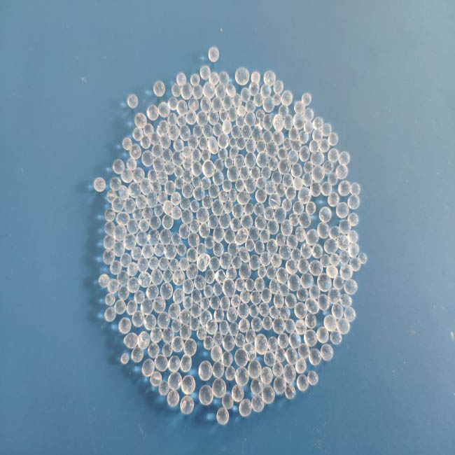 Hvid silicagelperler tørremiddel